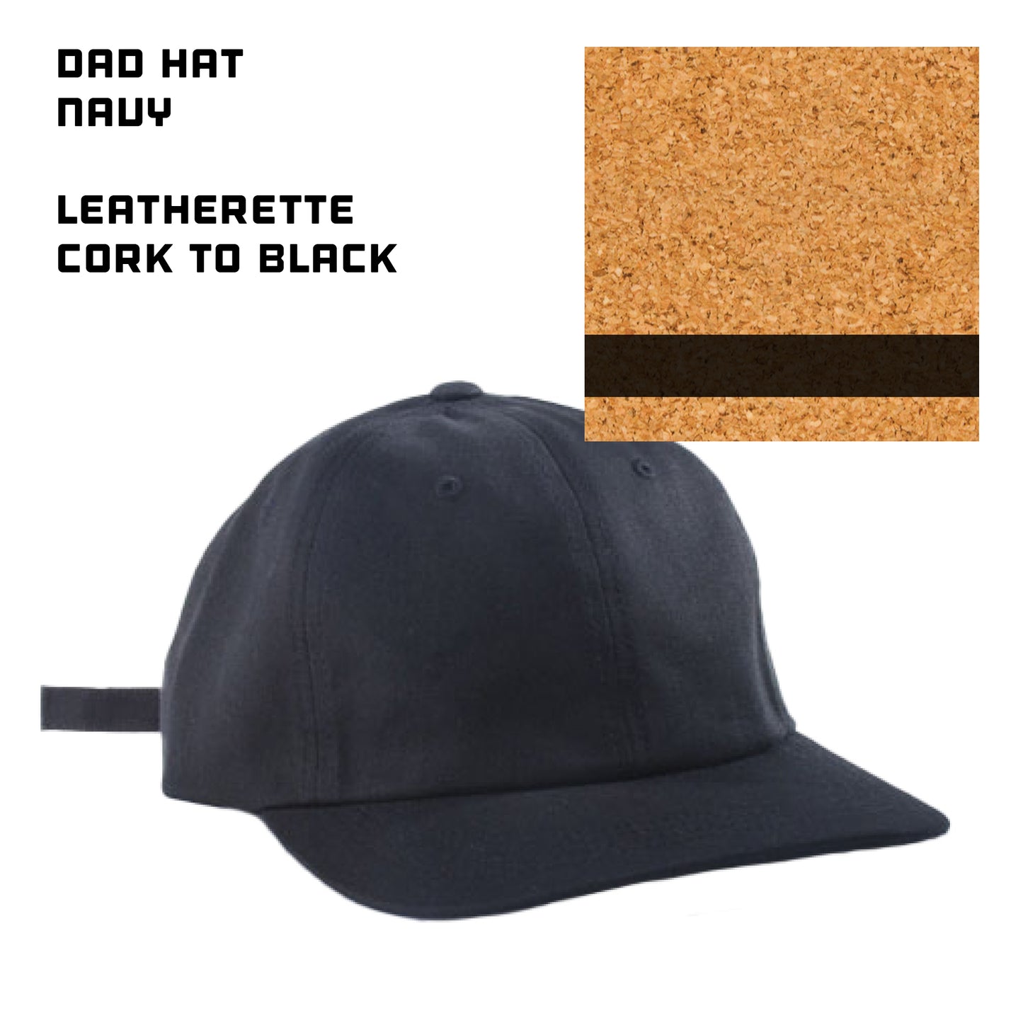 (24) Custom Leatherette Patched Hats