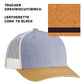 (24) Custom Leatherette Patched Hats