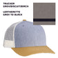 (24) Custom Leatherette Patched Hats