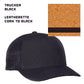 (24) Custom Leatherette Patched Hats