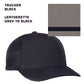 (24) Custom Leatherette Patched Hats