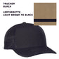 (24) Custom Leatherette Patched Hats