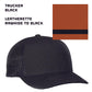 (24) Custom Leatherette Patched Hats