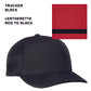 (24) Custom Leatherette Patched Hats