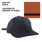 (24) Custom Leatherette Patched Hats