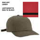 (24) Custom Leatherette Patched Hats