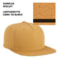 (24) Custom Leatherette Patched Hats