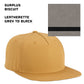 (24) Custom Leatherette Patched Hats