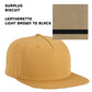 (24) Custom Leatherette Patched Hats
