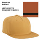 (24) Custom Leatherette Patched Hats