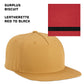 (24) Custom Leatherette Patched Hats