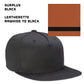 (24) Custom Leatherette Patched Hats