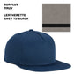 (24) Custom Leatherette Patched Hats