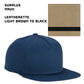 (24) Custom Leatherette Patched Hats